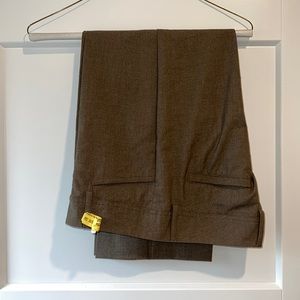 Express | size 8 tan brown work crop